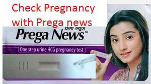 Pregnancy Test with Prega news