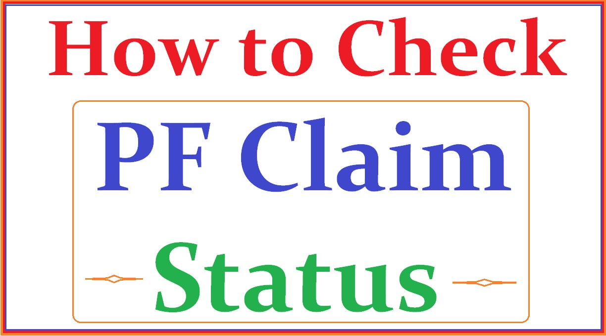 How to Check PF Claim Status